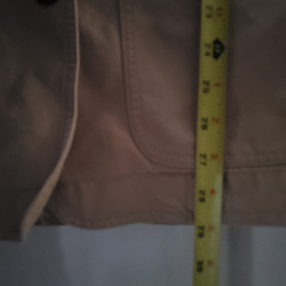 Womens L.L Bean Canvas Chore Jacket Corduroy Collar Size Medium - Picture 13 of 13